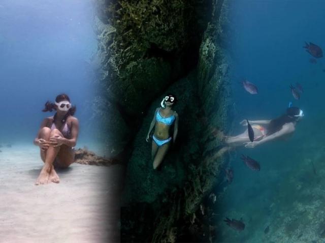 Ashley Ortega, Solenn Heussaff and Max Collins 