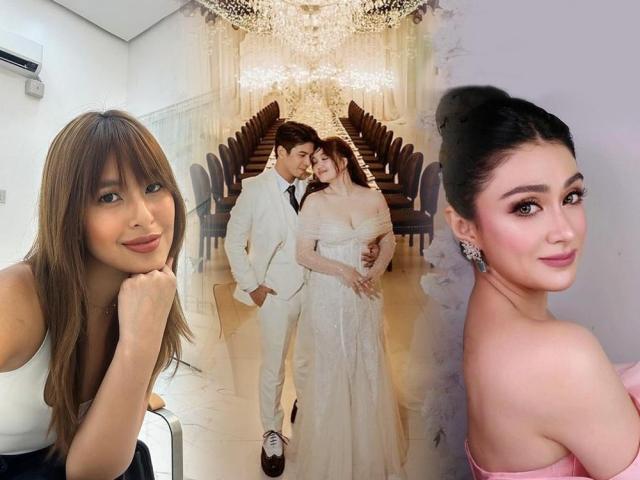 Mika Dela Cruz and Nash Aguas wedding greetings