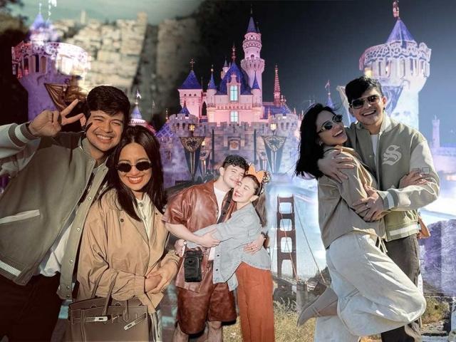 Julie Anne San Jose and Rayver Cruz in California