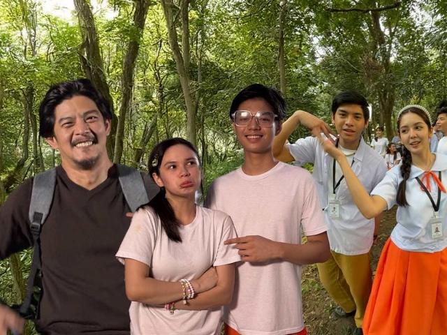 Behind-the-scenes from the set of 'MAKA'