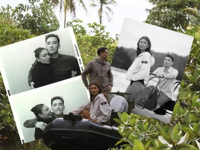 Nadine Lustre and Christophe Bariou