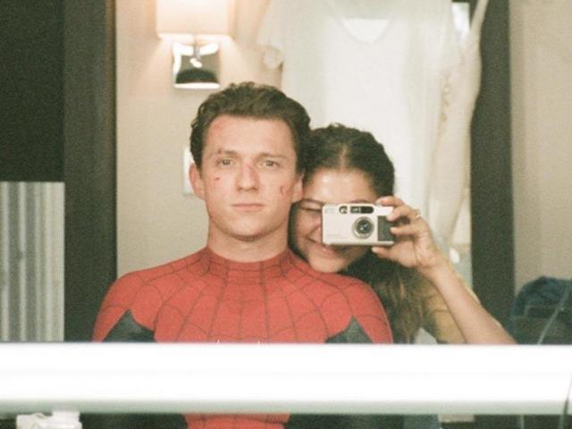 Zendaya and Tom Holland 