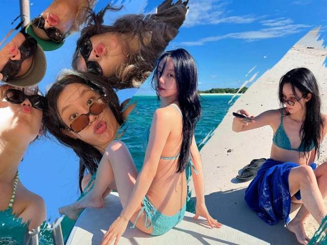 Hyeri enjoys workcation in Amanpulo Palawan 