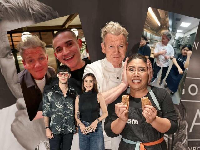 Kapuso stars and social media influencers meet famous Chef Gordon Ramsay