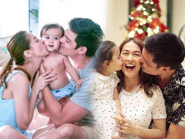 Rivera-Dantes family's sweet kiss photos