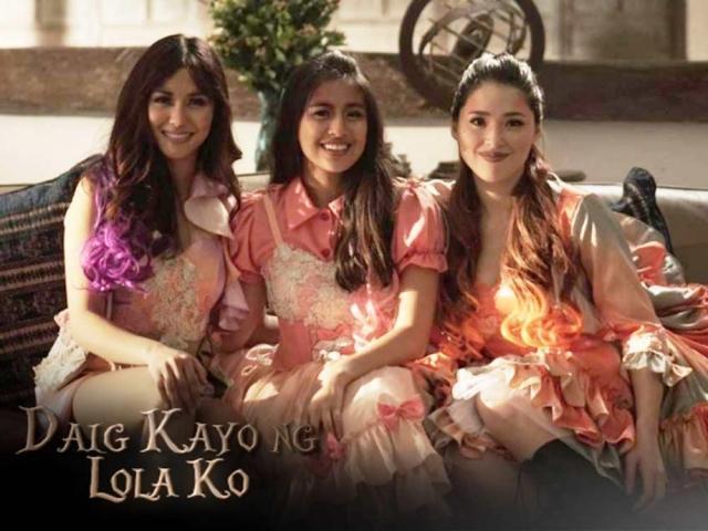 Sanya Lopez Gabbi Garcia and Kylie Padilla in Daig Kayo ng Lola Ko