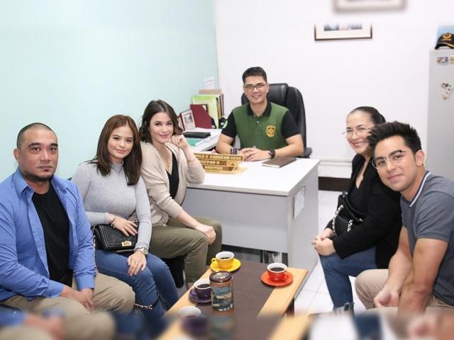  Beautiful Justice stars pay courtesy call on PDEA officers