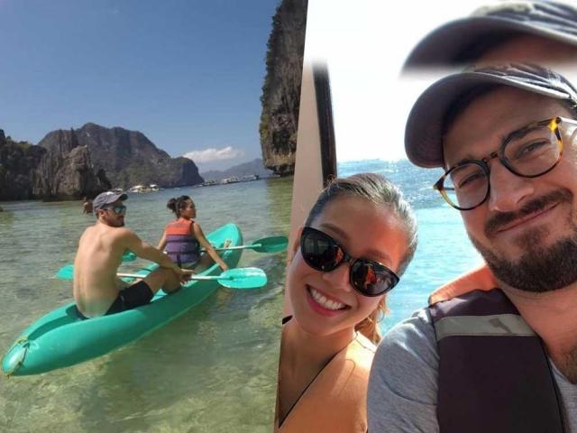 Rachelle Ann Go and Martin Spies in Palawan