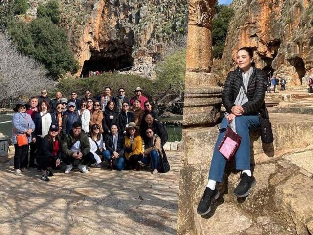 Sunshine Dizon in Holy Land