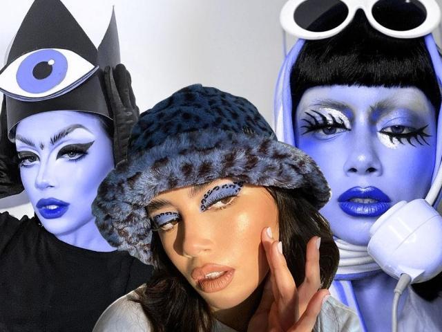 Gabs Gibbs editorial beauty looks