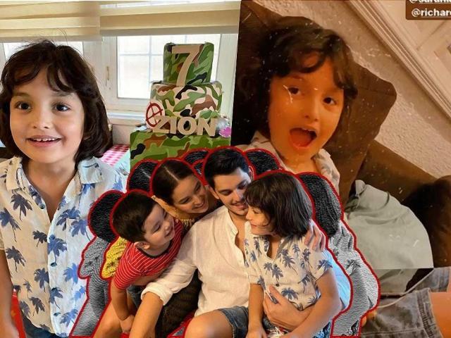 Zion Gutierrez and his family