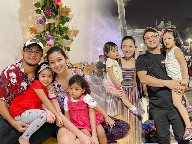 Jennica Uytingco and family