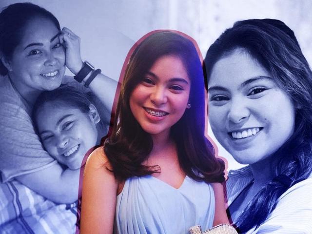 Angelu De Leon with daughter Nicole