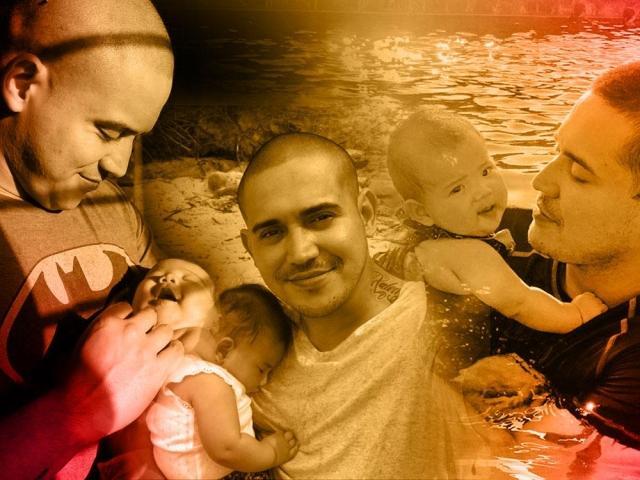 Paolo Contis and baby Summer