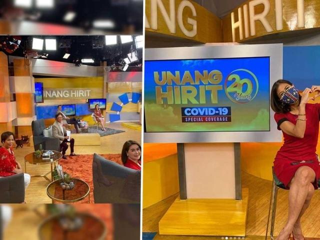 Pagbabago sa Unang Hirit studio dahil sa coronavirus
