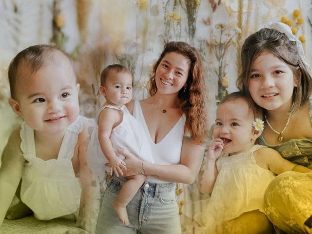 Andi Eigenmann and youngest daughter Lilo