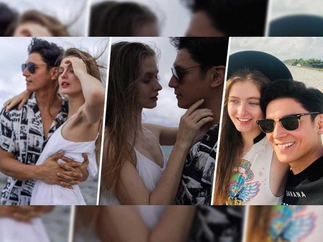 Joseph Marco and Darja Romanova sweet photos