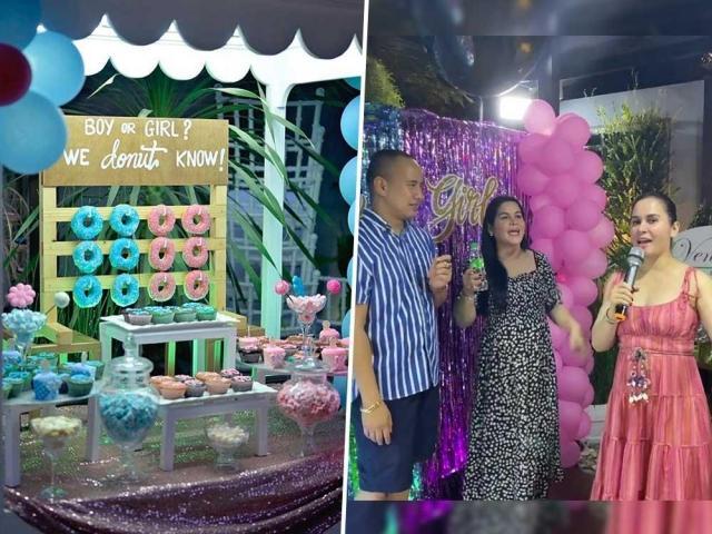 Jinkee Pacquiao hosting Janet Jamora Steve Jumalons party
