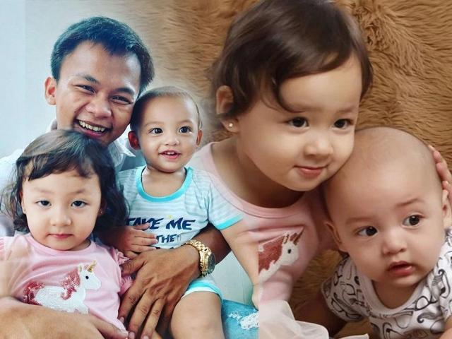 Buboy Villar and Angillyn Gorens kids Vlanz and George