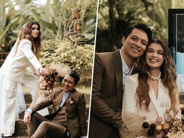 KZ Tandingan and TJ Monterde wedding