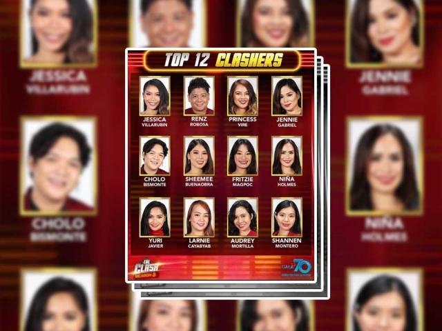 The Clash Season 3 Top 12