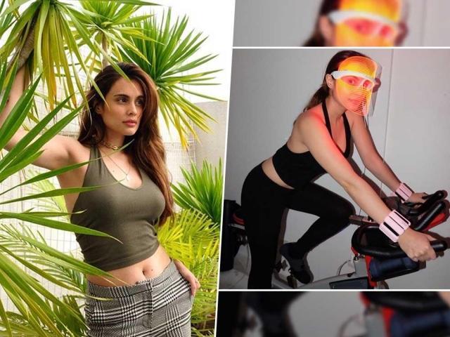 Max Collins looks stunning in postpartum photos