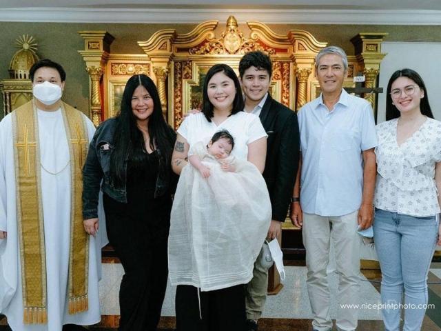 Paulina Sotto Baby Sachi Brielle intimate baptismPaulina Sotto Baby Sachi Brielle intimate baptism