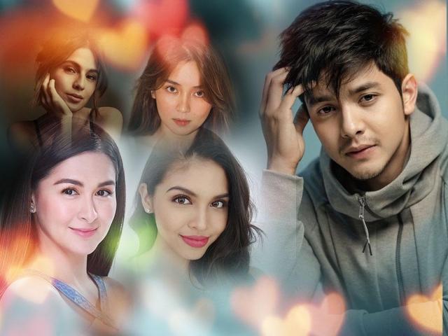 Marian Rivera, Maine Mendoza Alden Richards Jasmine Curtis-Smith,and Kathryn Bernardo