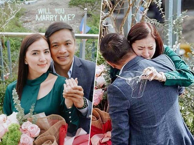 Ara Mina and Dave Almarinez