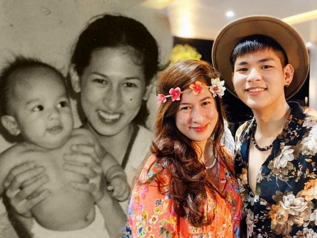 SexBomb Izzy Aragon and son Andrei