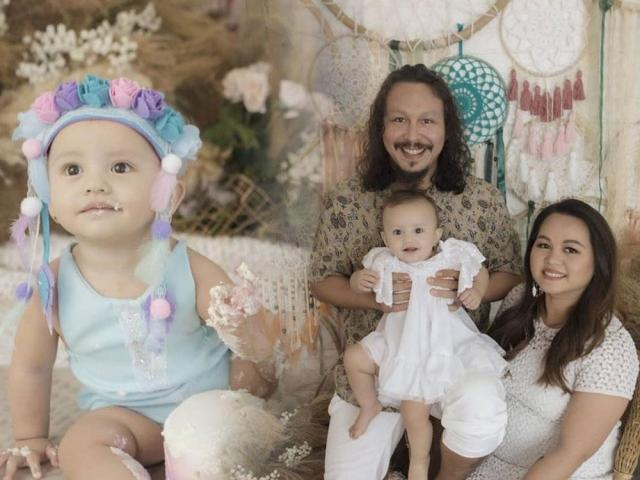 Baron Geisler's daughter Talitha Cumi celebrates 1st birthday