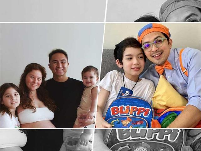 Paolo Contis with Aki and Troy Montero with Maurie