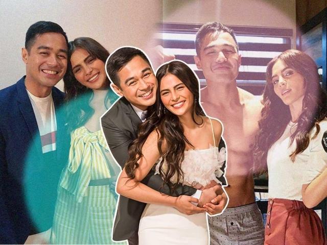Lovi Poe and Benjamin Alves