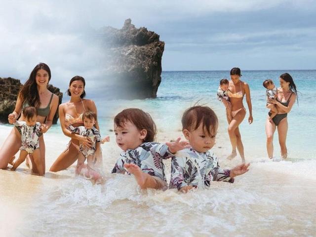 Dahlia Heussaff and Thylane Bolzico