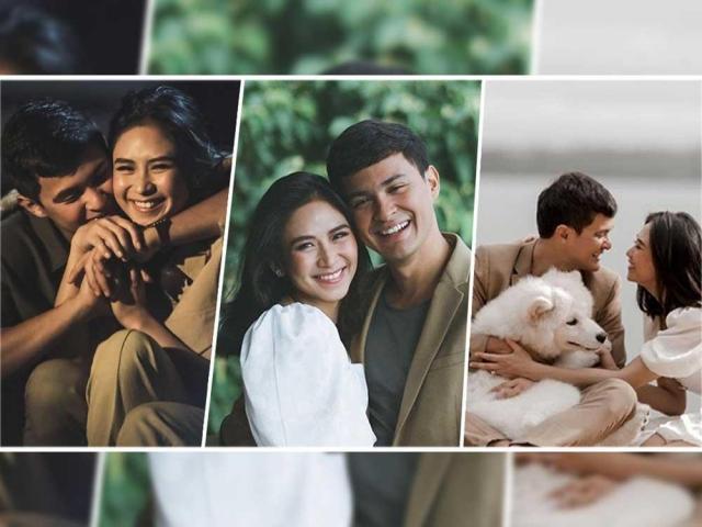 Matteo Guidicelli and Sarah Geronimo