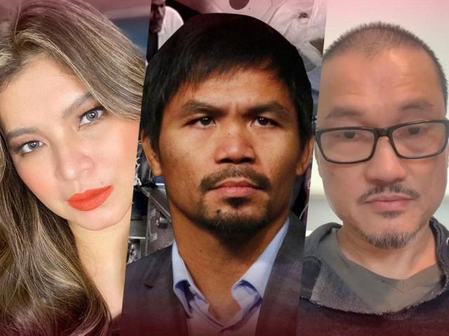 Angel Locsin, Manny Pacquiao, and Jonjon Briones