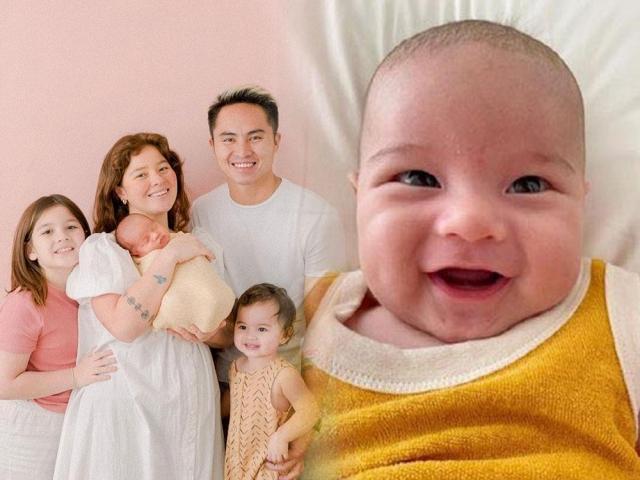 Andi Eigenmann and Philmar Alipayo's youngest child Koa
