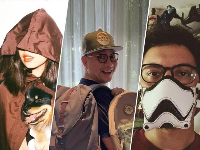 celebrities celebrating star wars day