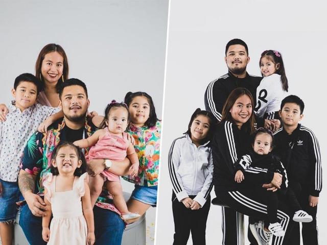 Luigi Muhlach and family