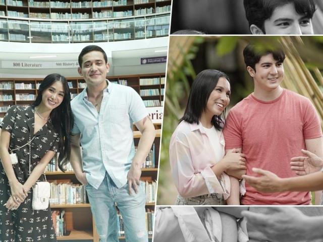 Heart Evangelista Paolo Contis Kyline Alcantara, and Mavy Legaspi in I Left My Heart in Sorsogon