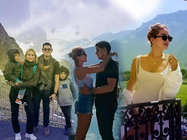 Richard Guierrez Sarah Lahbati Zion Gutierrez and Kai Gutierrez 