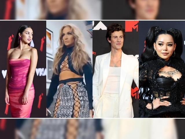 celebrities at the 2021 mtv vmas