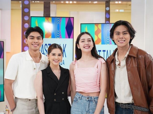 MAKA stars Elijah Alejo, Chanty, Shan Vesagas, and Bryce Eusebio in Fast Talk with Boy Abunda 