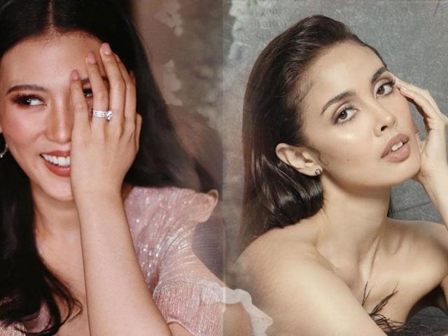 Celebs wearing engagement rings