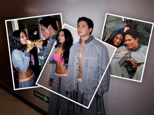 Behind the scene snaps of Ruru Madrid and Bianca Umali at the Bench Body of Work show