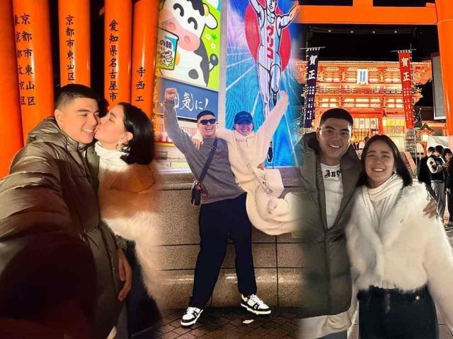 Paul Salas and Mikee Quintos' trip in Japan