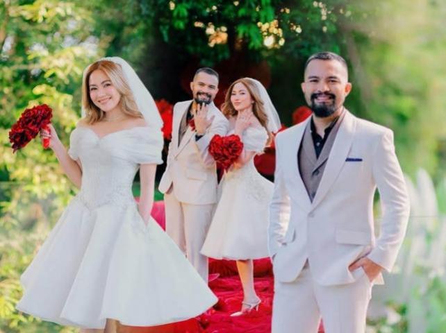Yeng Constantino and Victor Asuncion renewal of vows