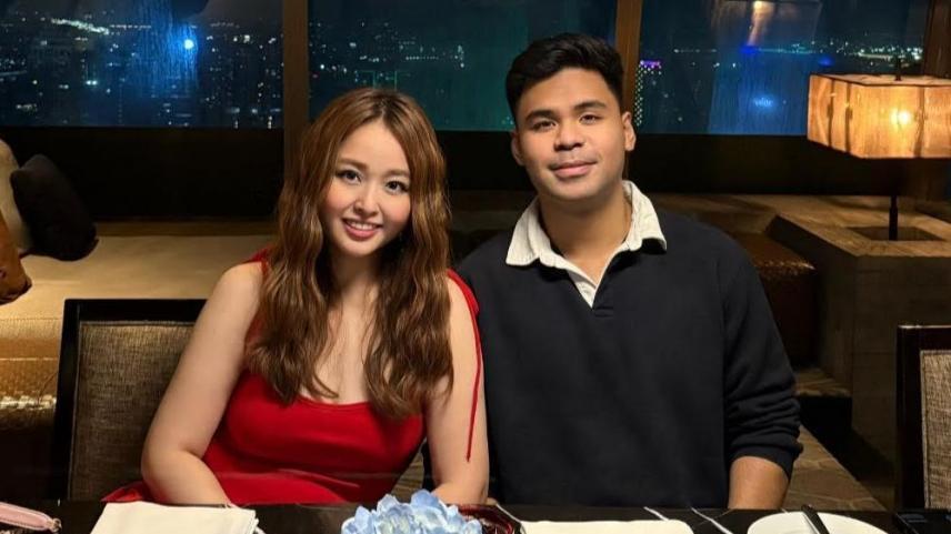 Joyce Tan Custodio and Michael Pacquiao