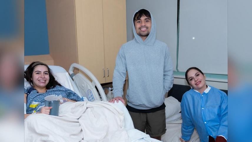 Jimuel Pacquiao and partner Carolina welcome first child