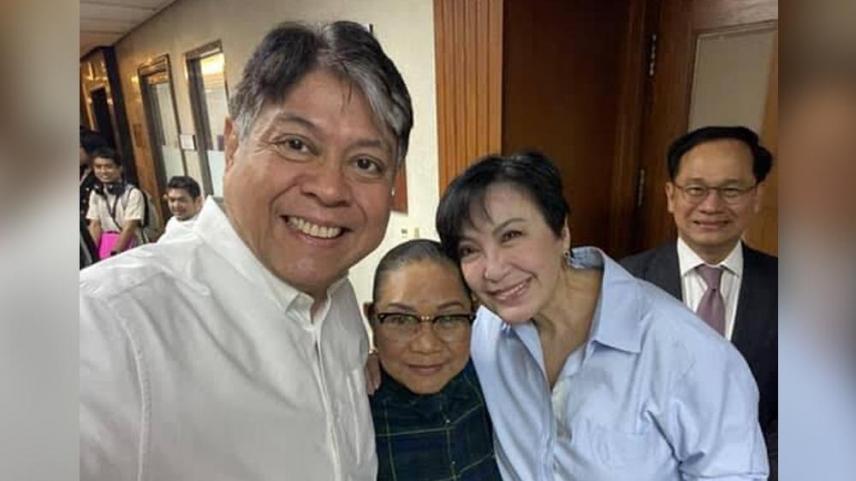 Kiko Pangilinan, Sharon Cuneta, Cristy Fermin